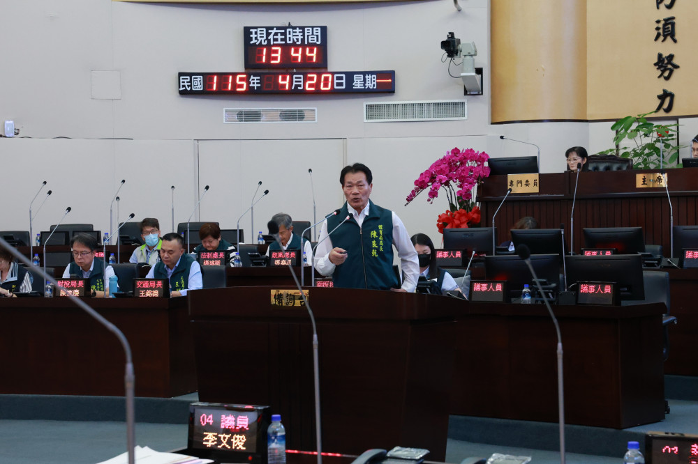 南市議會20日2專案報告探討土石方去化及亞太國際棒球場營運