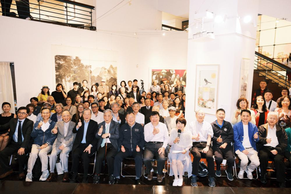 以墨為本、以彩為韻　黃光男文人墨彩新視域展陽明交大藝文中心重磅登場