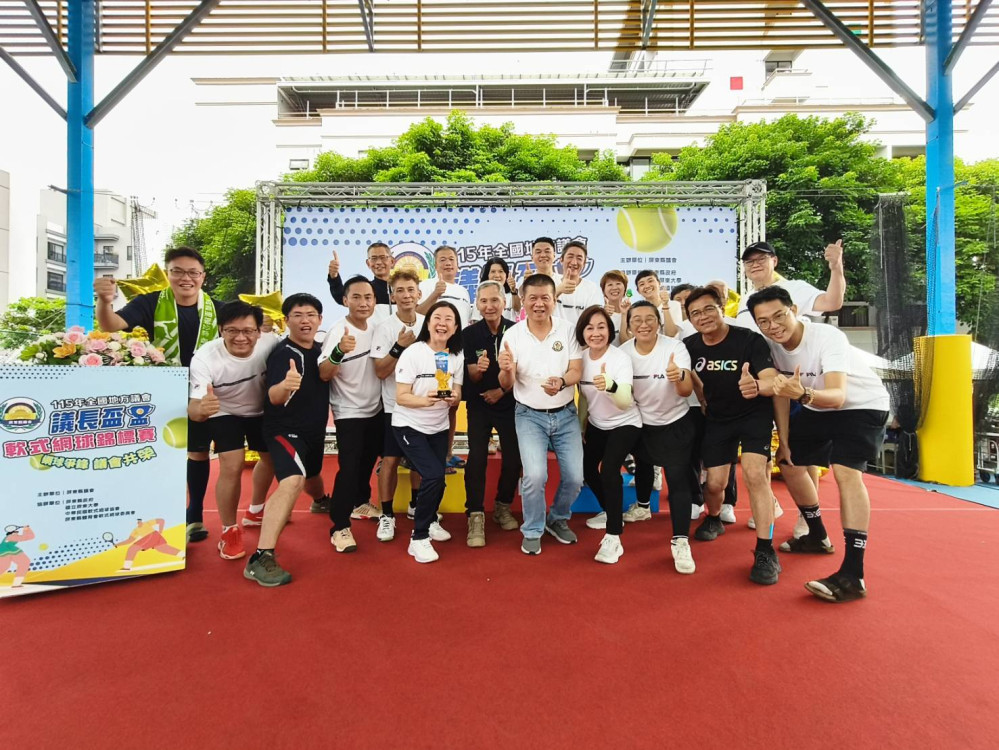 制霸全台！臺南市議會軟網代表隊勇奪總冠軍，寫下「四連霸」輝煌紀錄