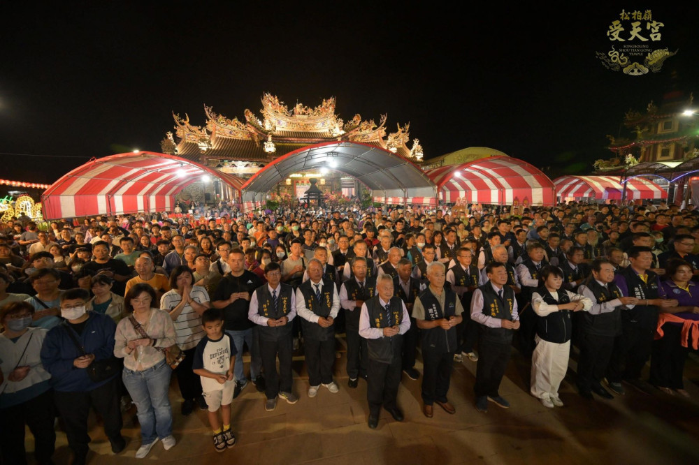 玄天上帝聖誕  松柏嶺受天宮湧入上萬信眾