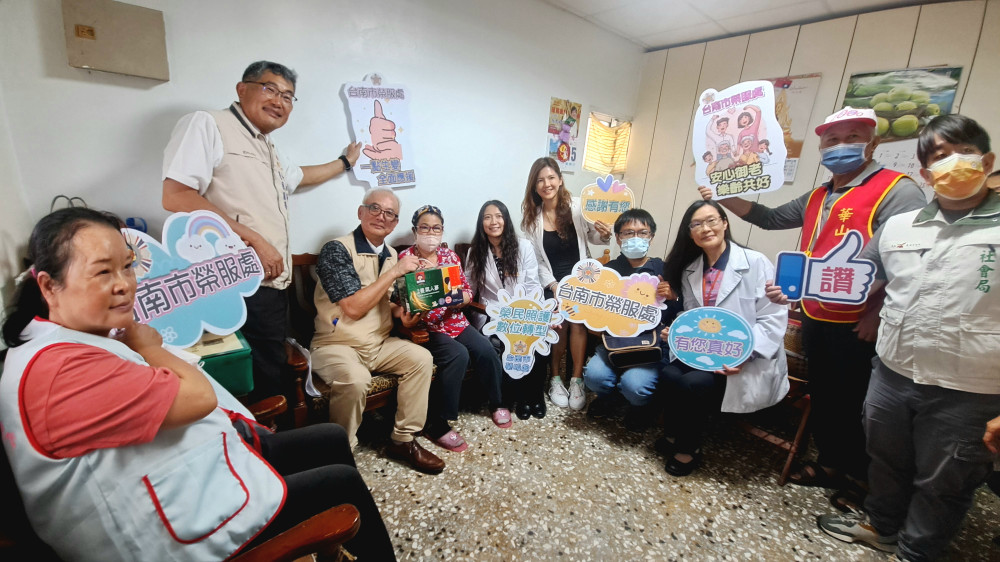 輔導會陳進廣臺南視導 驗證823老兵及異鄉遺眷照護成效