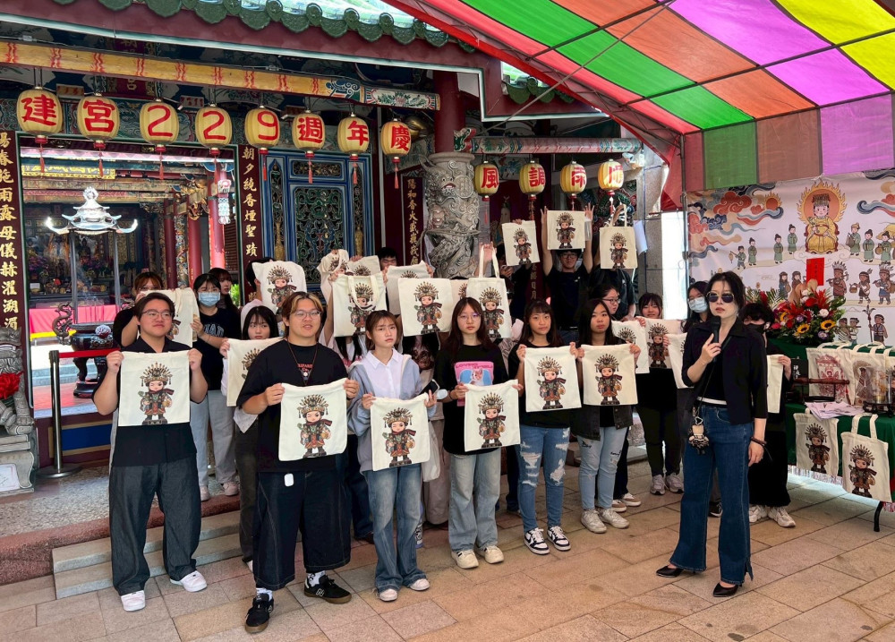 草屯最老媽祖廟  朝陽科大學子創意翻轉百年朝陽宮