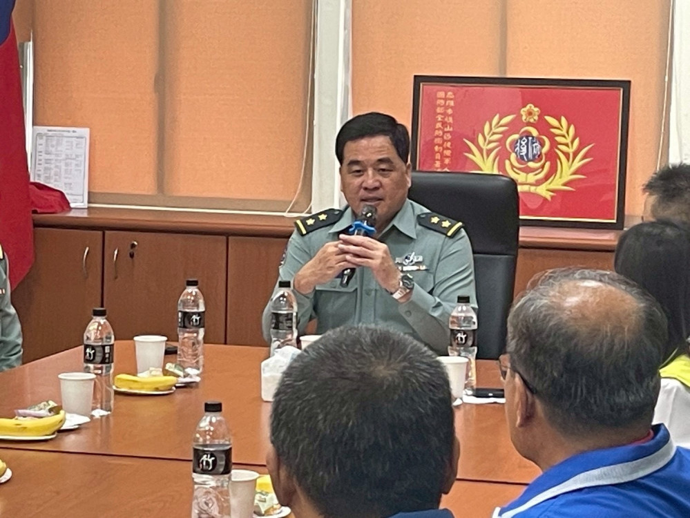 強化軍民整合　後指部俞中將視導旗山區公所後備輔導中心