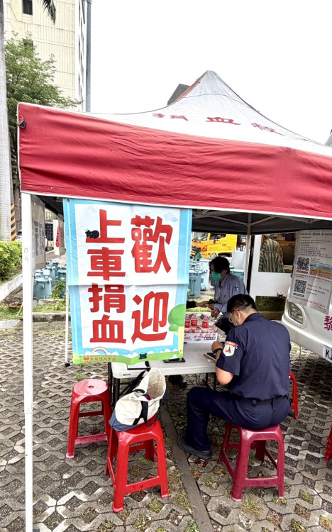 台電台南區處公益捐血 同仁踴躍獻愛心