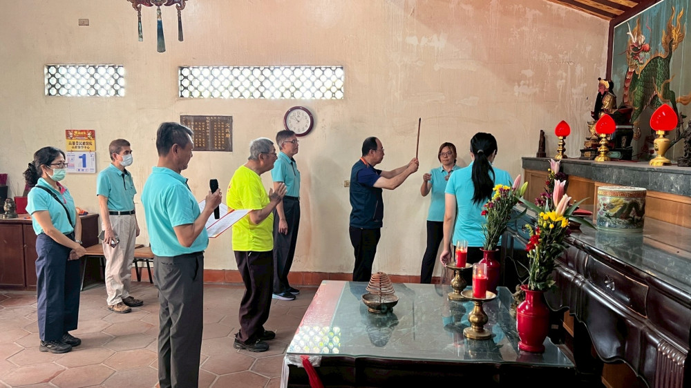 屏東榮家岳武穆王誕辰 緬懷英烈精忠報國精神