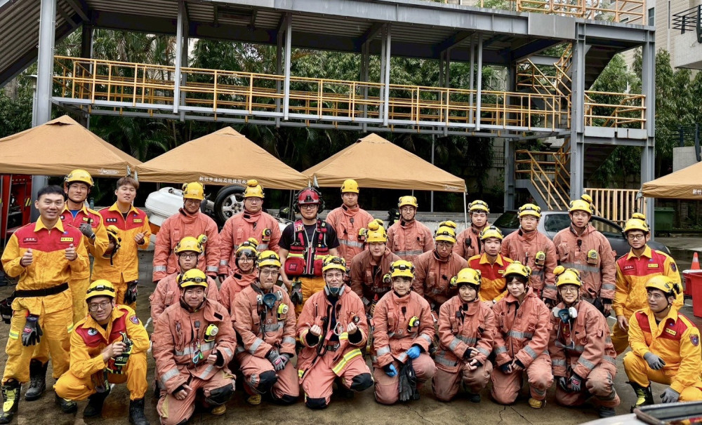 提升救助專業守護市民　竹市消防員精進車禍救援專業量能