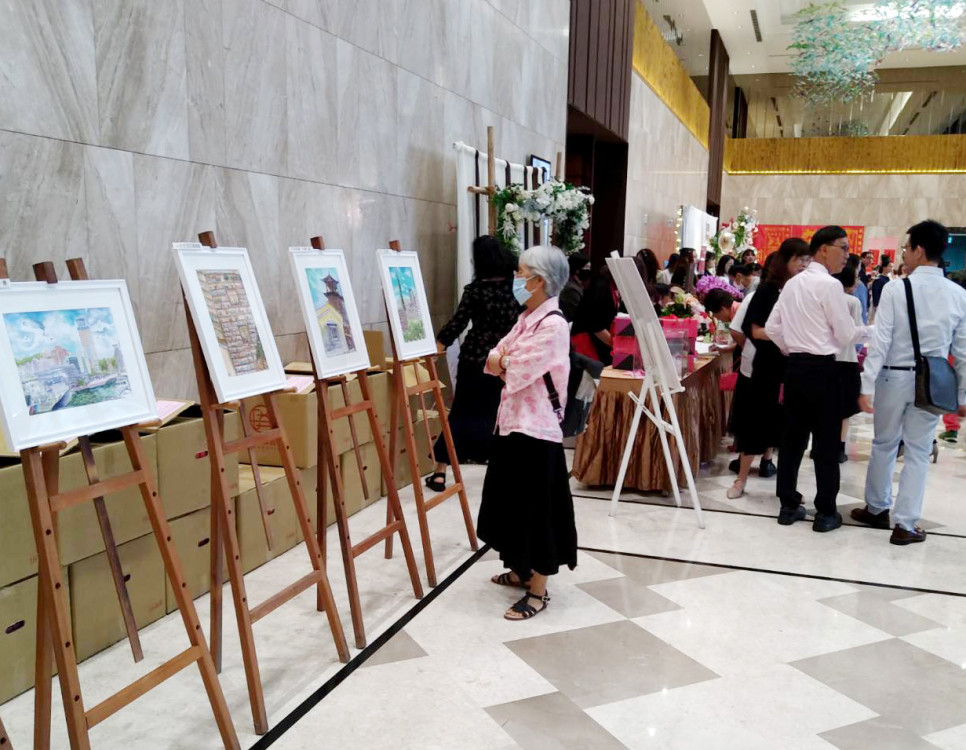 婚禮化身公益平台 畫家吳嘉隆以藝術助植物人