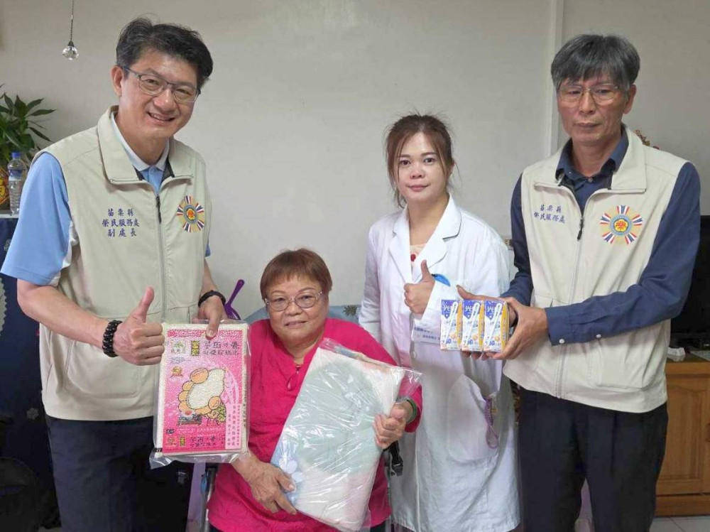 苗栗榮服處與中榮到宅健康評估 落實關懷醫療照護