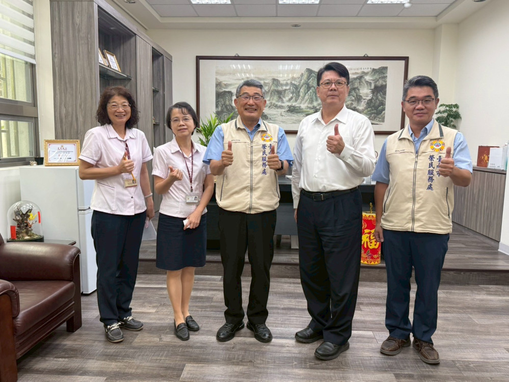 臺南榮服處攜手郵局臺銀  築起防詐及安心御老守護網