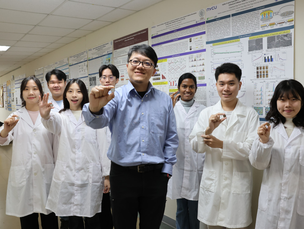 破解電動車續航焦慮　陽明交大蘇育陞教授團隊設計新電池容量增167％