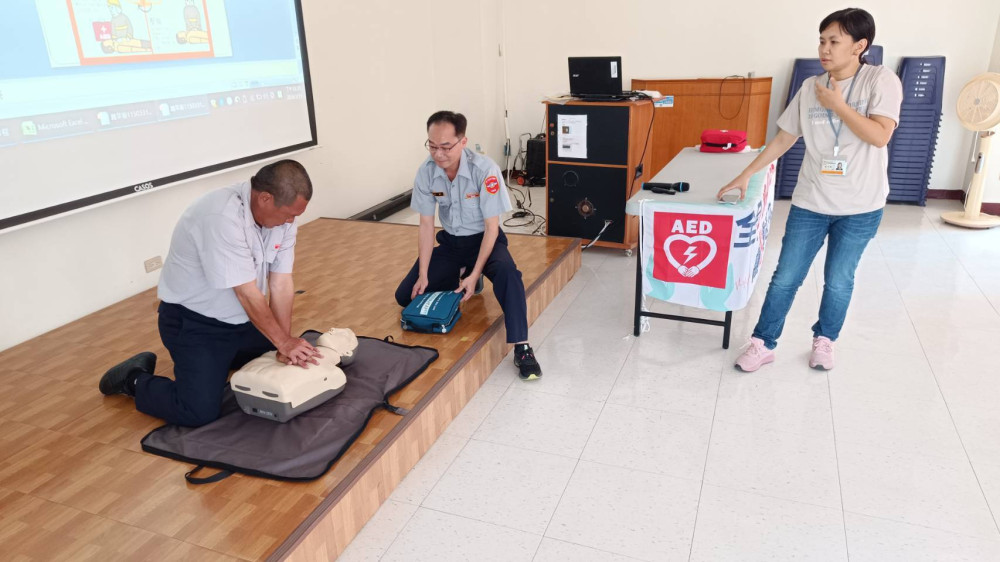 臺南警四分局民防訓練 強化安全防護