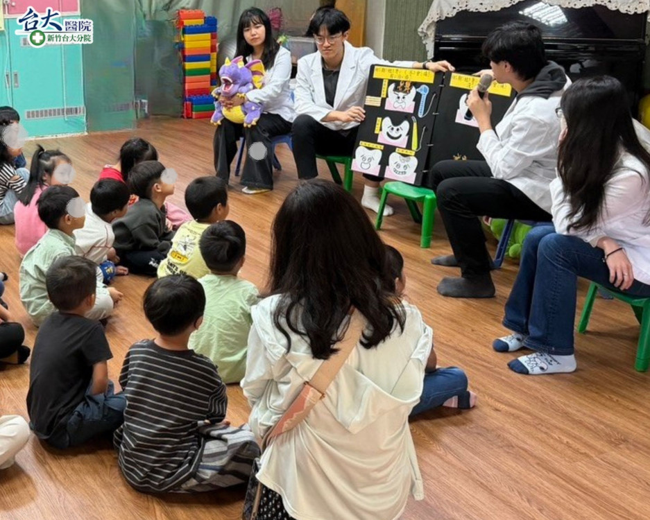 山區學童不用跑醫院完成塗氟保健　新竹臺大分院走進尖石提供預防服務
