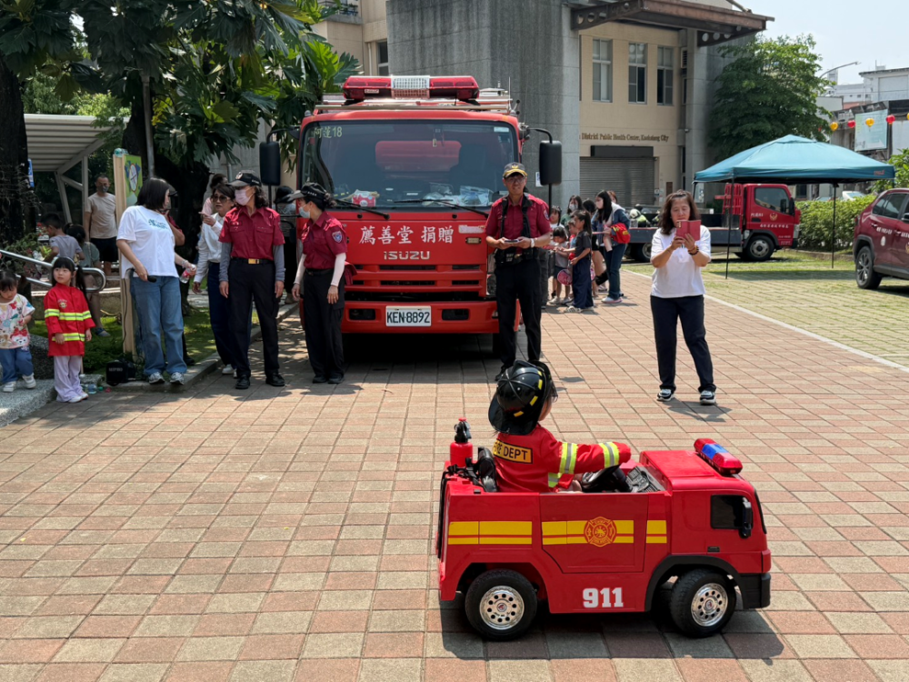 一場體驗勝過千次宣導！琳潔姐姐小小消防員公益活動登場