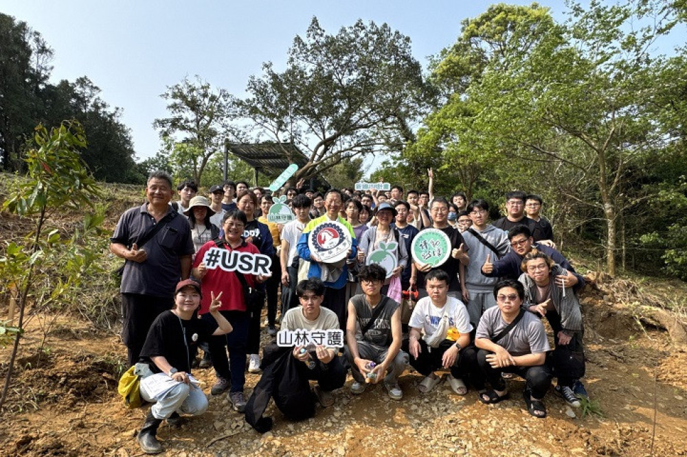 從課堂到在地社區！　華大USR帶領學生守護新埔山林與生態復育