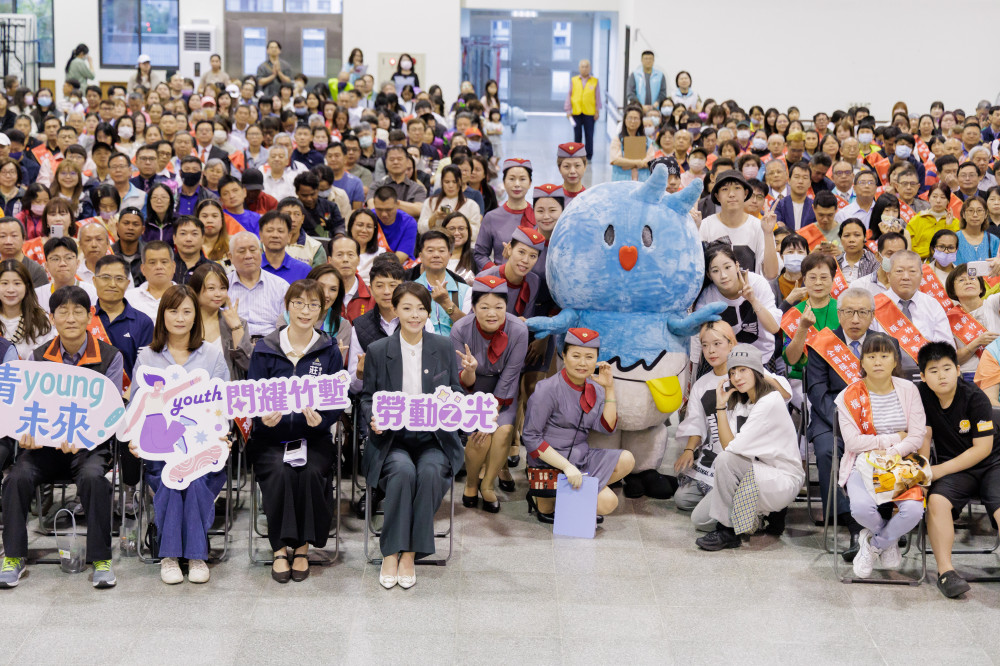 打造幸福友善城市、守護勞權與職安　竹市勞動節表揚246位模範勞工