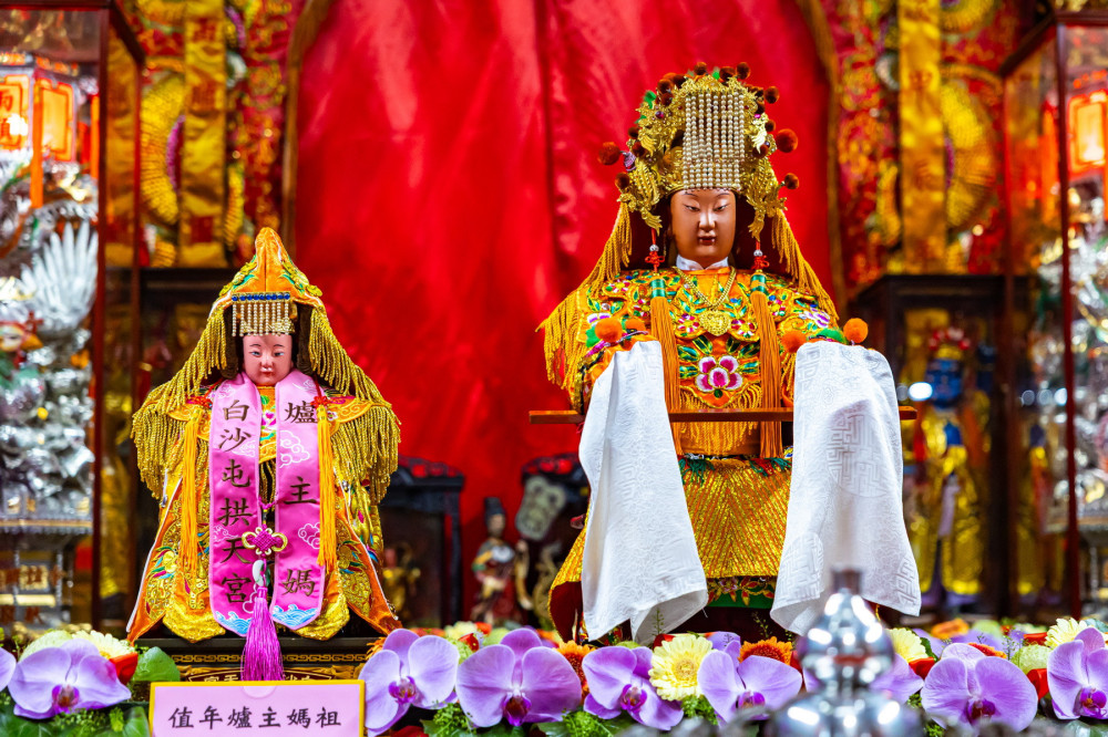 白沙屯媽祖登轎啟程 46萬香燈腳8天7夜進香