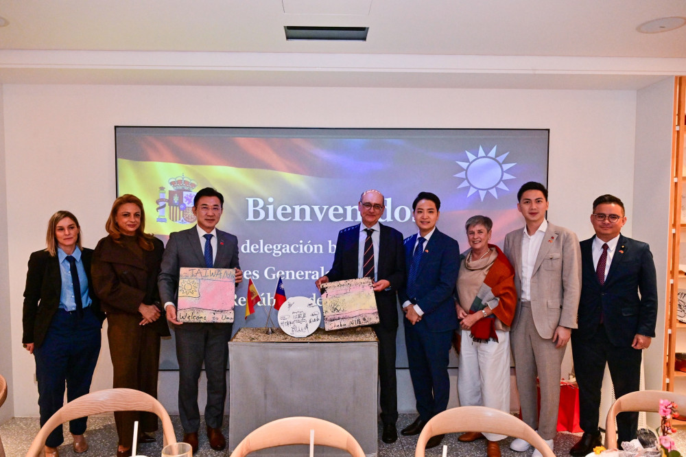 立法院江啟臣副院長邀請「西班牙跨黨派國會議員團」一行6人參訪台中