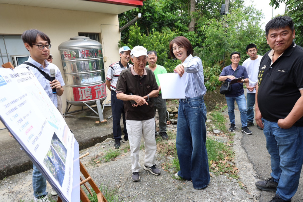 中寮鄉農水路急需改善  許淑華現勘核撥2297萬改善