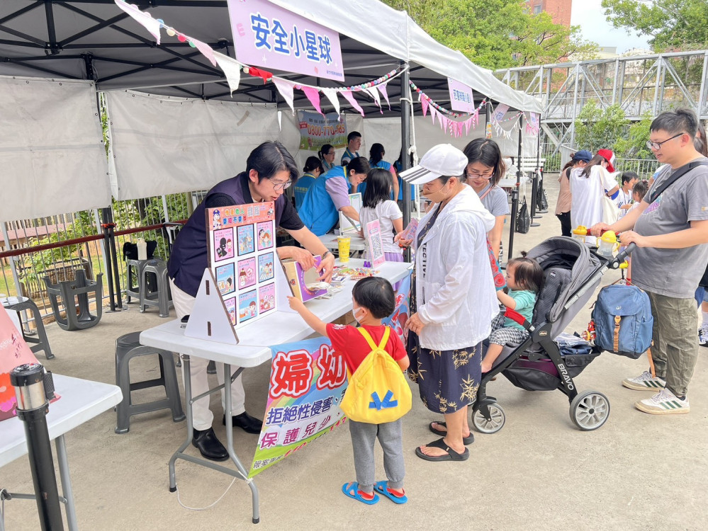 推廣兒少安全觀念　竹市警透過安全童樂首部曲九宮趣味遊戲扎根教育