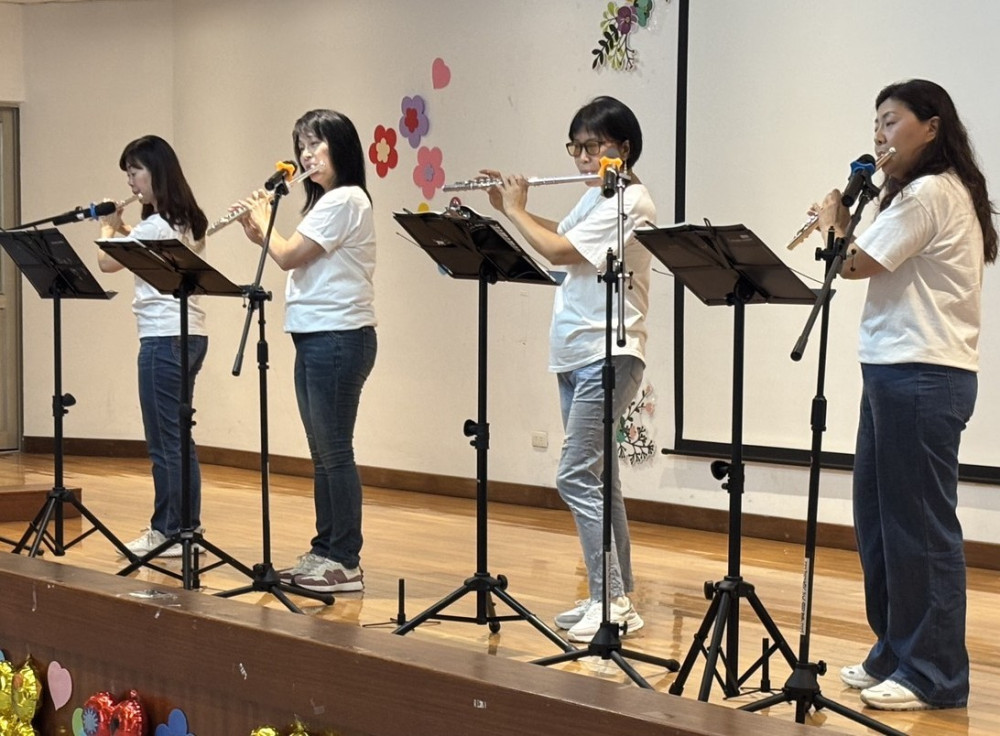藝起幸福長笛慈善演出 白河榮家樂音溫馨滿懷