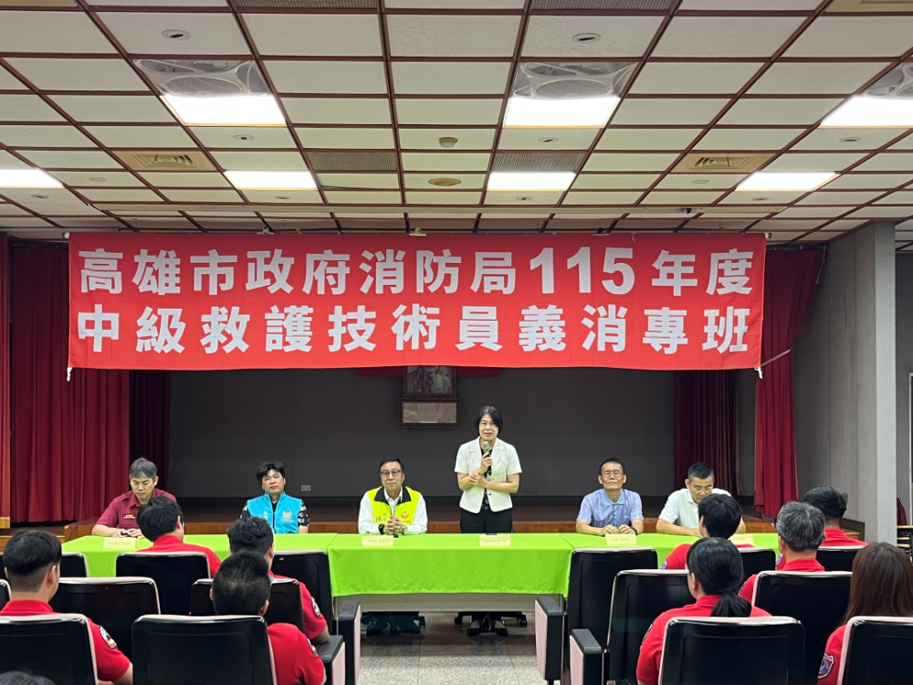 從學科到實戰　高雄義消救護專業大躍進