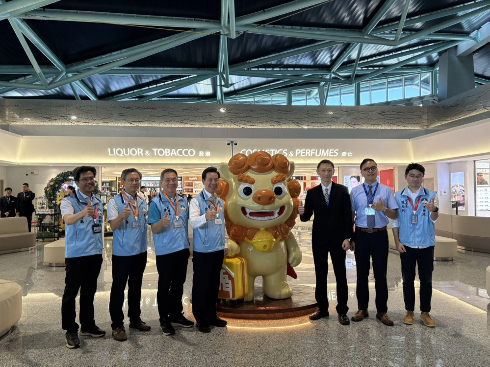陳福海偕地檢署長視察金門港旅運中心國境安全 強化小三通港務秩序
