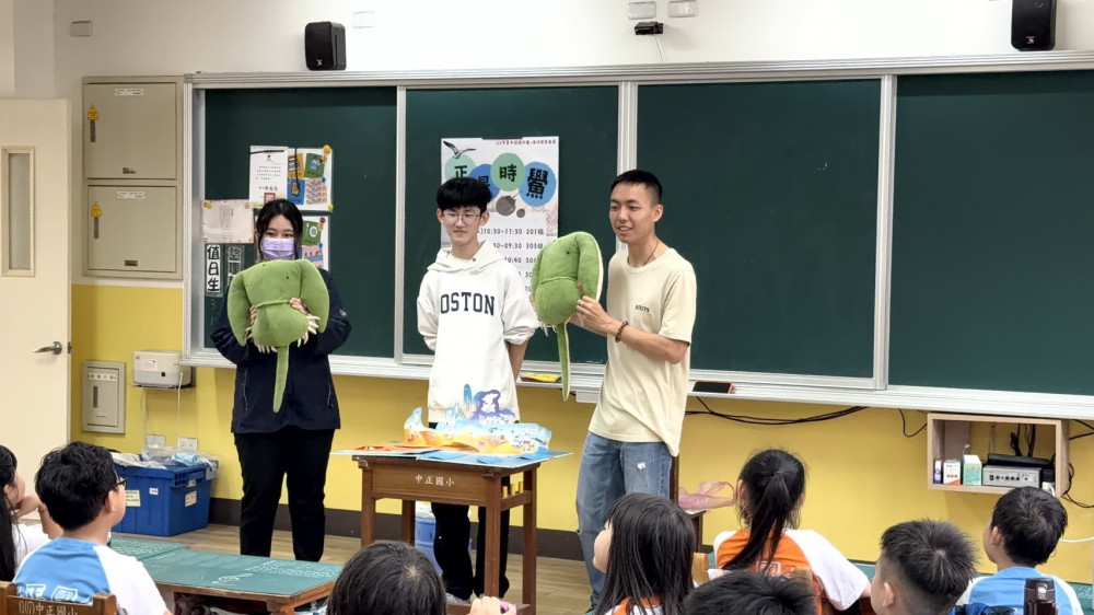 金門水試所跨域攜手推海洋保育 到校宣導開放申請