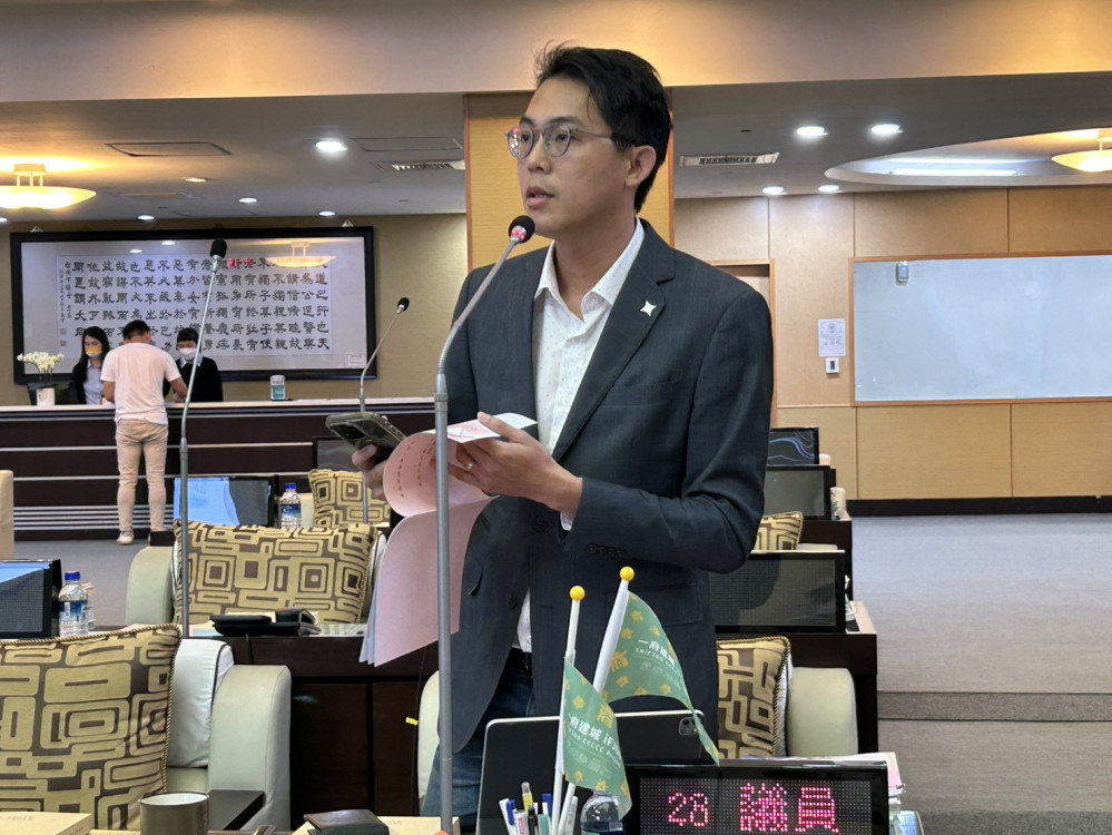 台南市議員李宗霖警示「喪屍煙彈」危機　籲中央強化緝毒預算與邊境管制