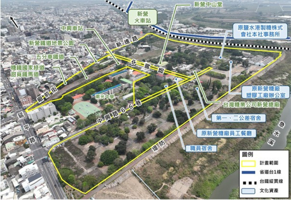 新營糖廠打破多年僵局 由傳統工業區轉型產經文創專區 