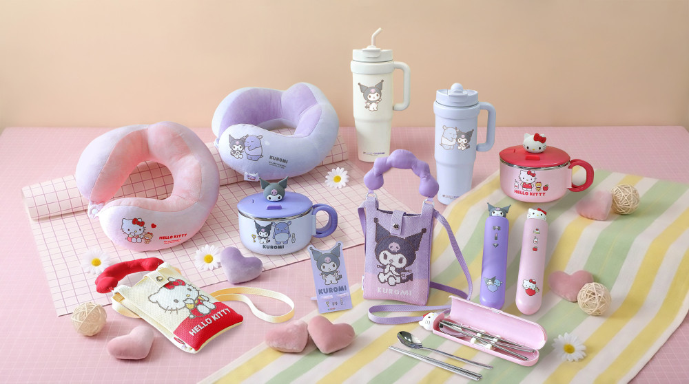 弘爺漢堡攜手三麗鷗推出限定加價購活動：Hello Kitty、酷洛米聯名包材及商品5/15正式登場