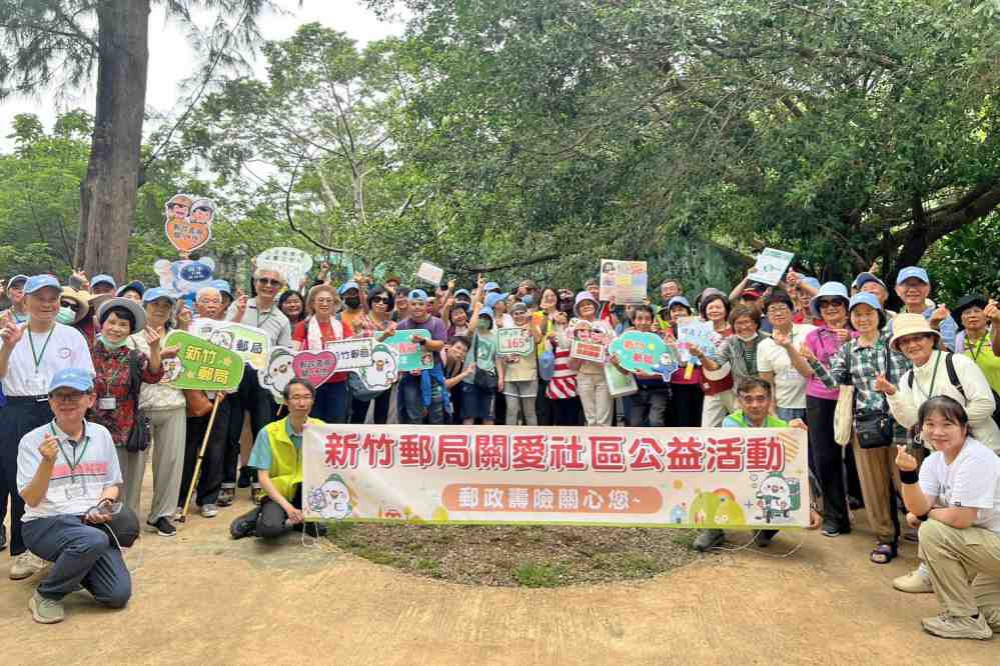 展現樂齡活力與生命風采　新竹郵局樂齡運動廣邀長者共享溫馨樂活好時光