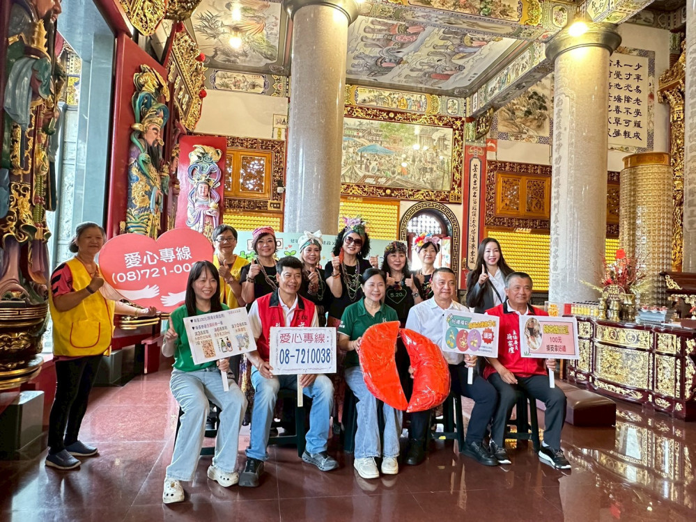 創世40 植愛有您！印象建設×慈天宮擲超大筊祈福