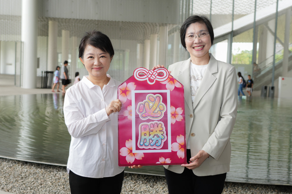 徐欣瑩赴台中展開市政請益之旅　盧秀燕肯定科技女博士最懂竹縣城市升級