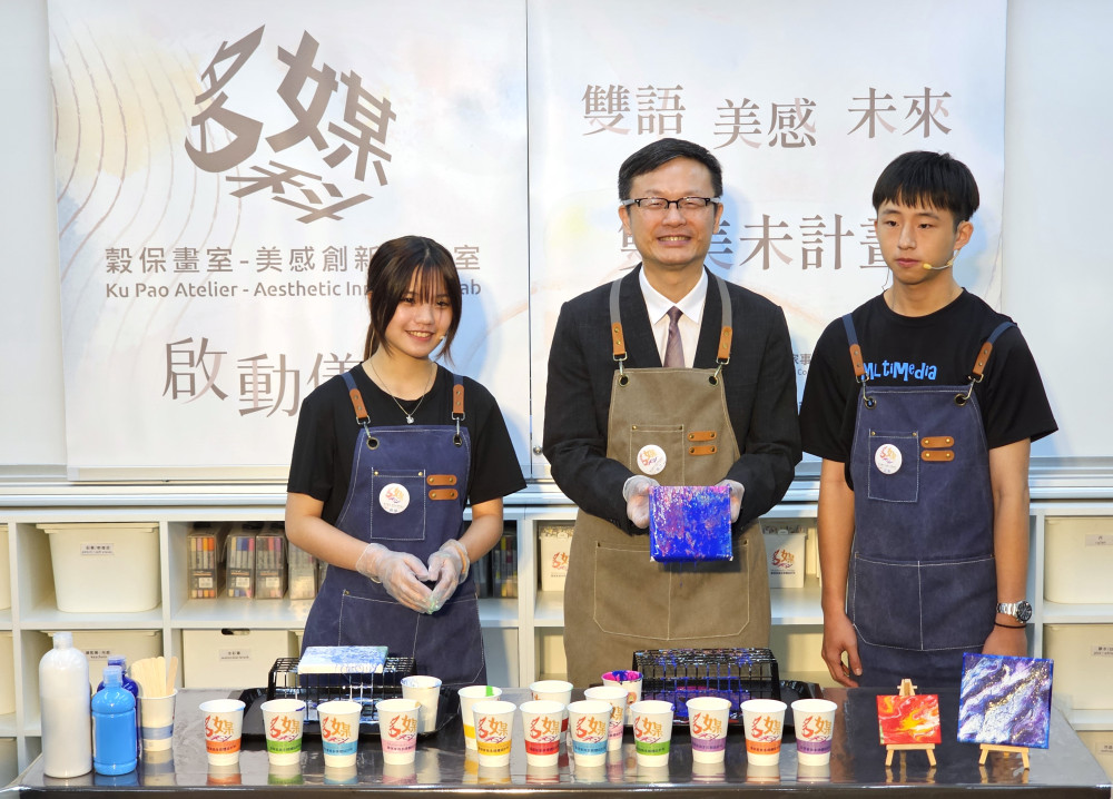  新北「雙美未計畫」打造專業學習場域　穀保家商傳統畫室變身職人工作室