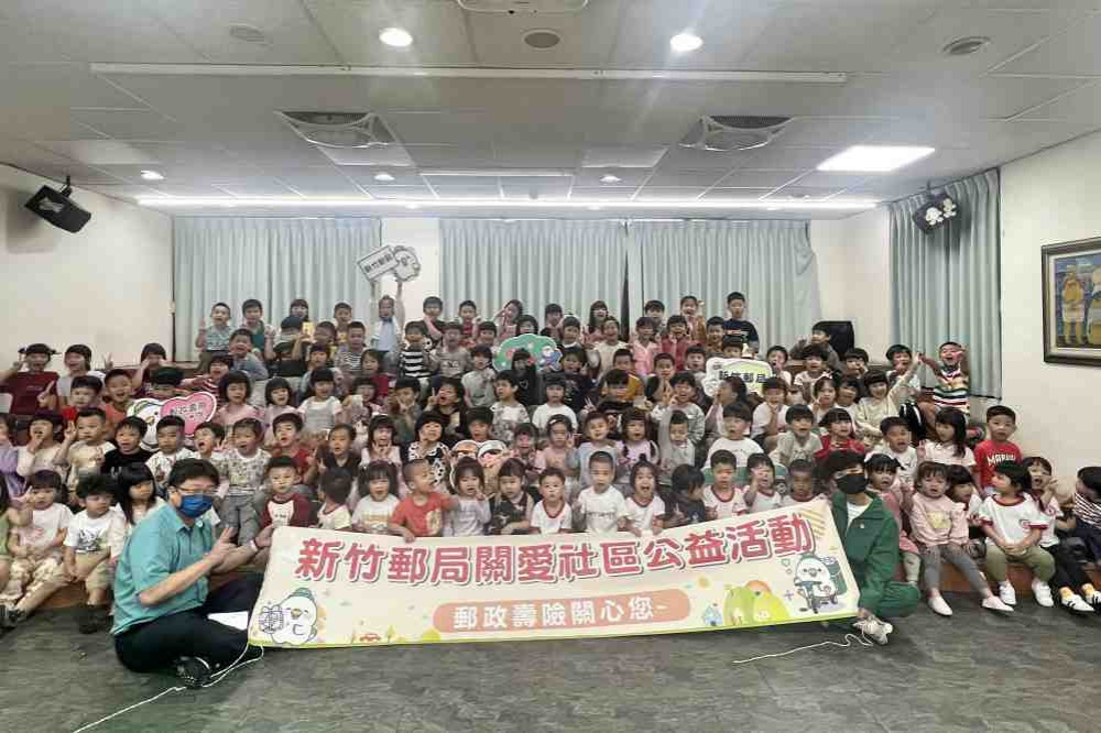 竹郵攜手幼兒園歡慶母親節　萌童手寫明信片傳遞感恩愛意並祝福媽咪