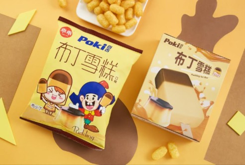 食品市場再吹懷舊風零食潮流　布丁雪糕乖乖正式登場