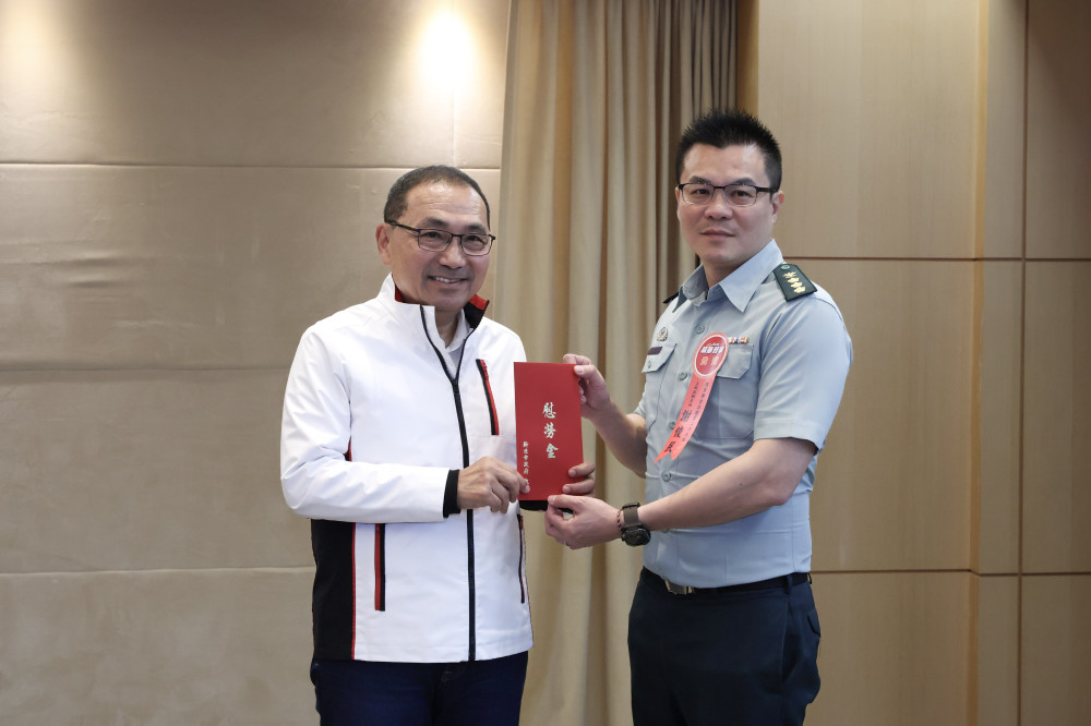 新北端午勞軍傳心意　市長侯友宜致贈慰勞金