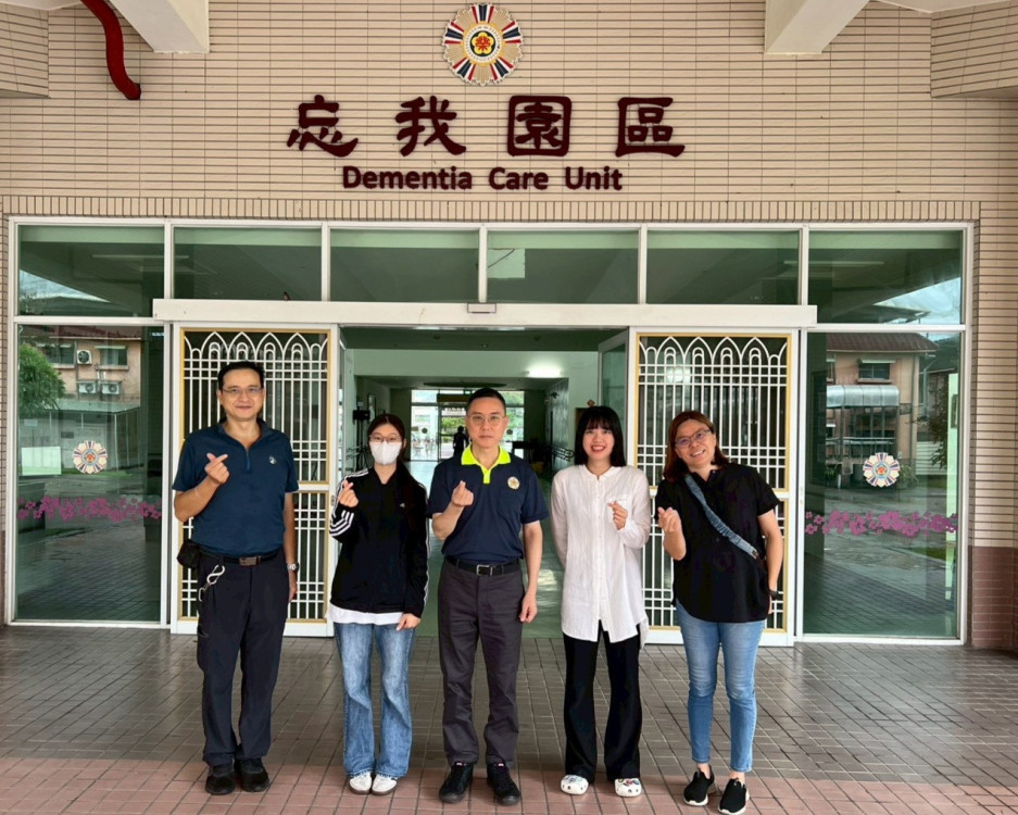 屏東榮家提供暑期大專院校學生實習 致力社工專業傳承