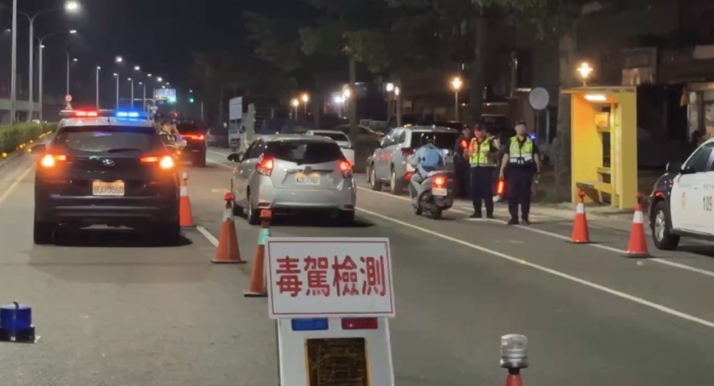 毒駕零容忍　臺南警3天查獲32件毒駕案件強力執法