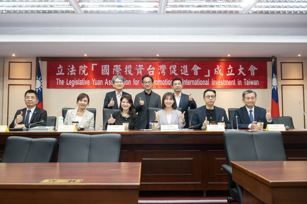 立法院張裕榮副秘書長出席「立法院國際投資台灣促進會」成立大會
