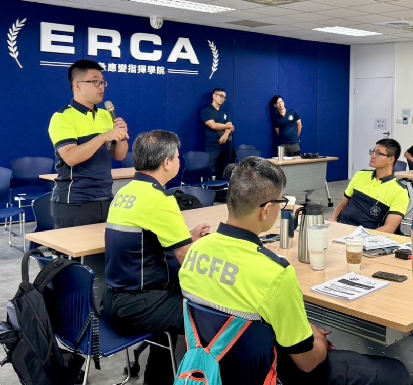 精進災害指揮量能　竹市消防局完成外勤幹部ERCA基礎指揮官訓練全覆蓋