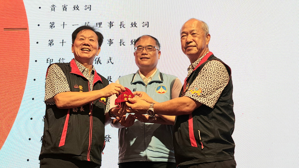 白永成接掌臺南浯江金同會第12屆理事長