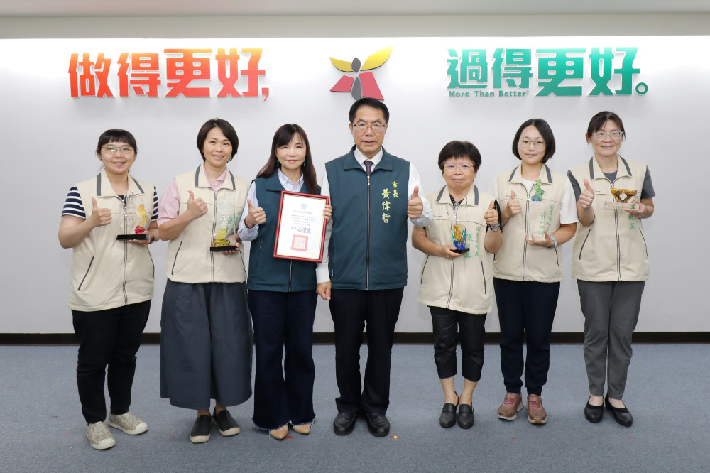地方衛生機關考評成績亮眼 臺南榮獲六都綜合獎第二名