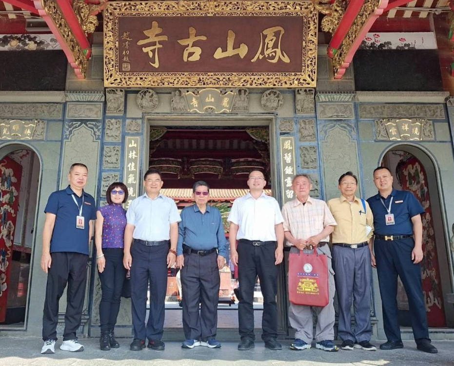 金大劉燈鐘至福建南安鳳山寺參拜  感受廣澤尊王「大孝成神」不忘本