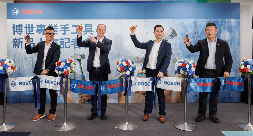 導入人體工學設計　博世發表全新專業手工具系列　搶攻專業市場