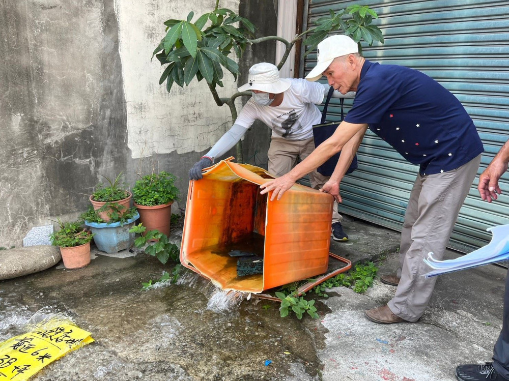 豪雨退去! 　竹縣衛生局籲民眾清理家園落實防疫三步驟