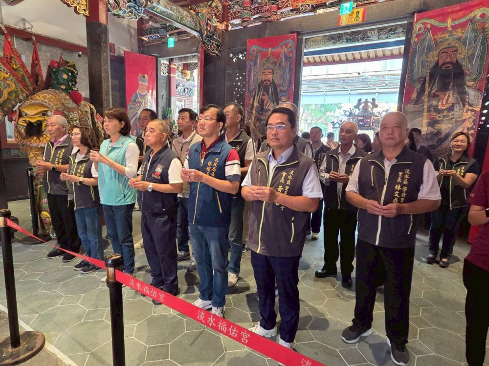 見證百年媽祖文化傳承　淡水福佑宮修復完成迎接香客入廟