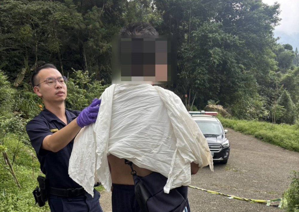 迷航6縣市  竹山警深山尋獲助身障男返家
