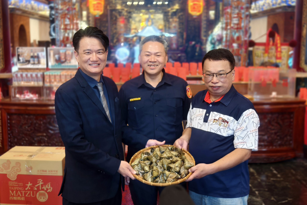 太平媽號召！ 西螺福興宮攜手台中福華 端粽傳愛關懷弱勢