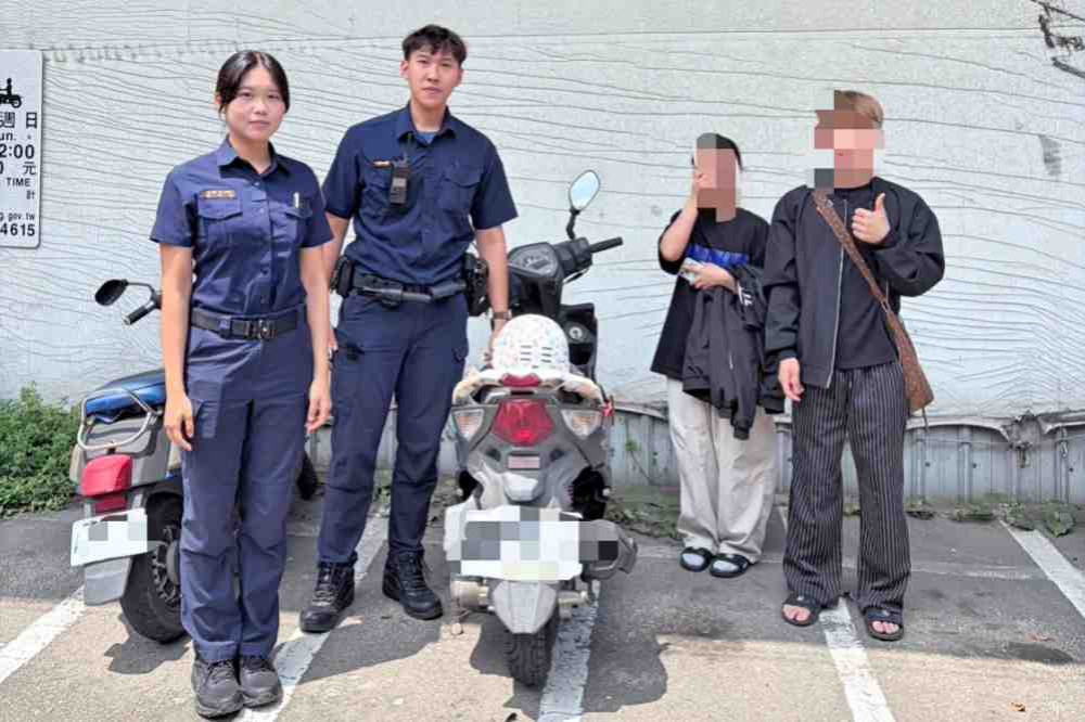 外籍學生誤認停車地點　竹市警二分局員警跨語言耐心協助尋回機車